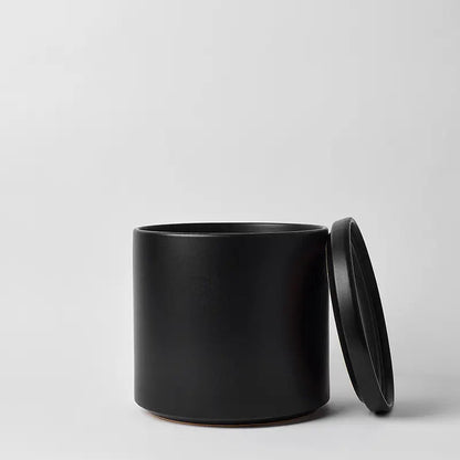 Solid Goods - Ceramic Cylinder with Saucer - Fluent Trends
