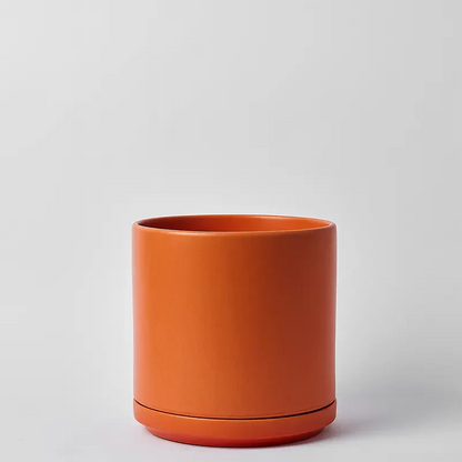 Solid Goods - Ceramic Cylinder with Saucer - Fluent Trends