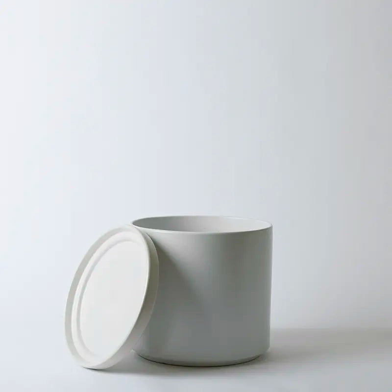 Solid Goods - Ceramic Cylinder with Saucer - Fluent Trends