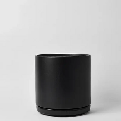 Solid Goods - Ceramic Cylinder with Saucer - Fluent Trends