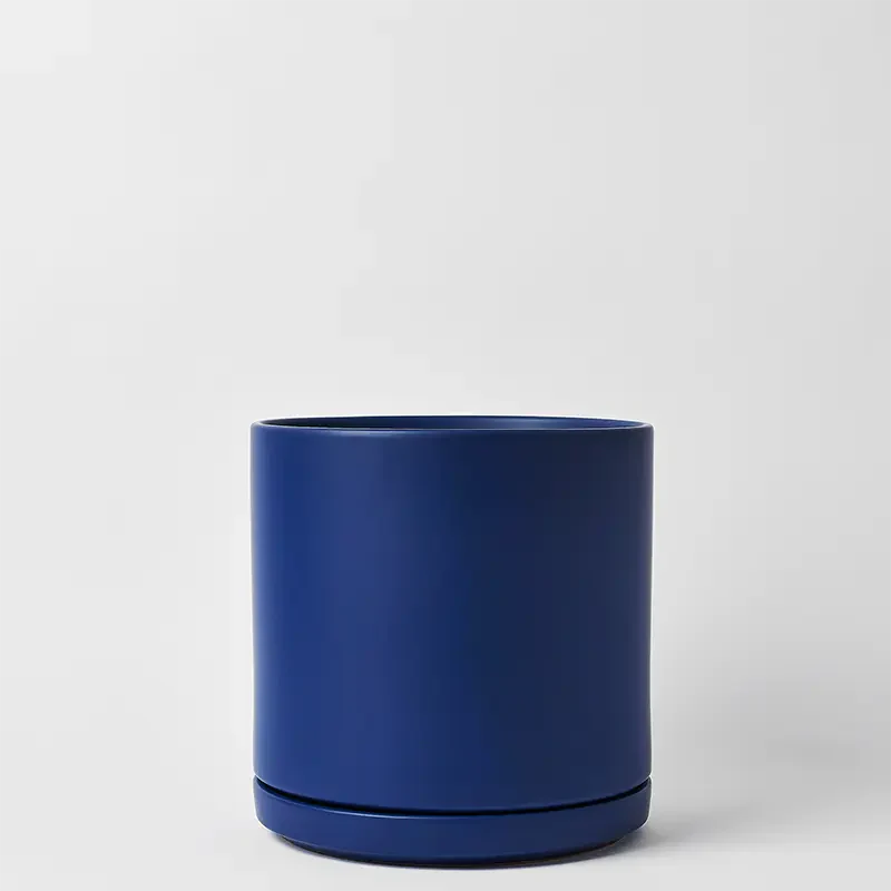 Solid Goods - Ceramic Cylinder with Saucer - Fluent Trends