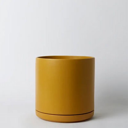 Solid Goods - Ceramic Cylinder with Saucer - Fluent Trends