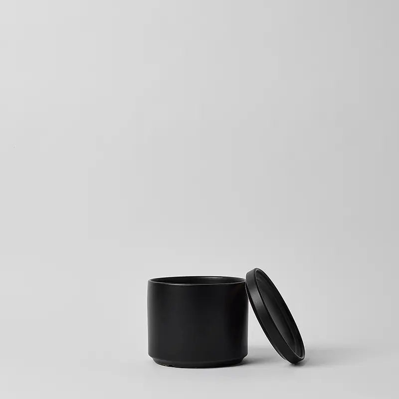 Solid Goods - Ceramic Cylinder with Saucer - Fluent Trends