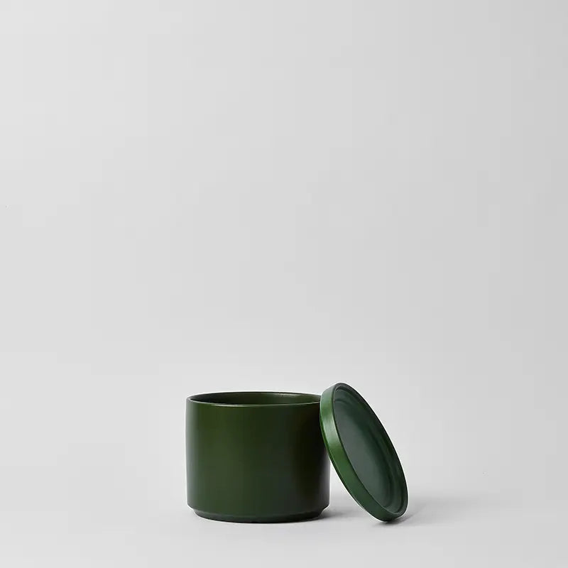Solid Goods - Ceramic Cylinder with Saucer - Fluent Trends