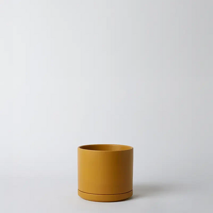 Solid Goods - Ceramic Cylinder with Saucer - Fluent Trends