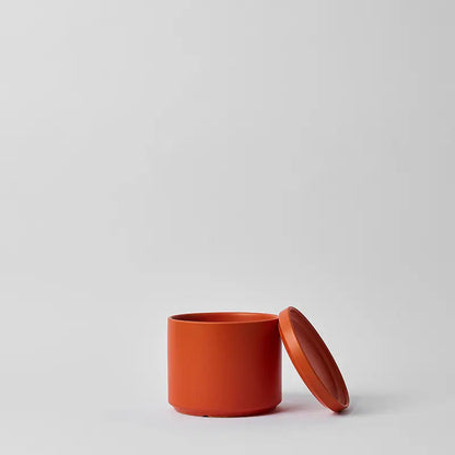 Solid Goods - Ceramic Cylinder with Saucer - Fluent Trends