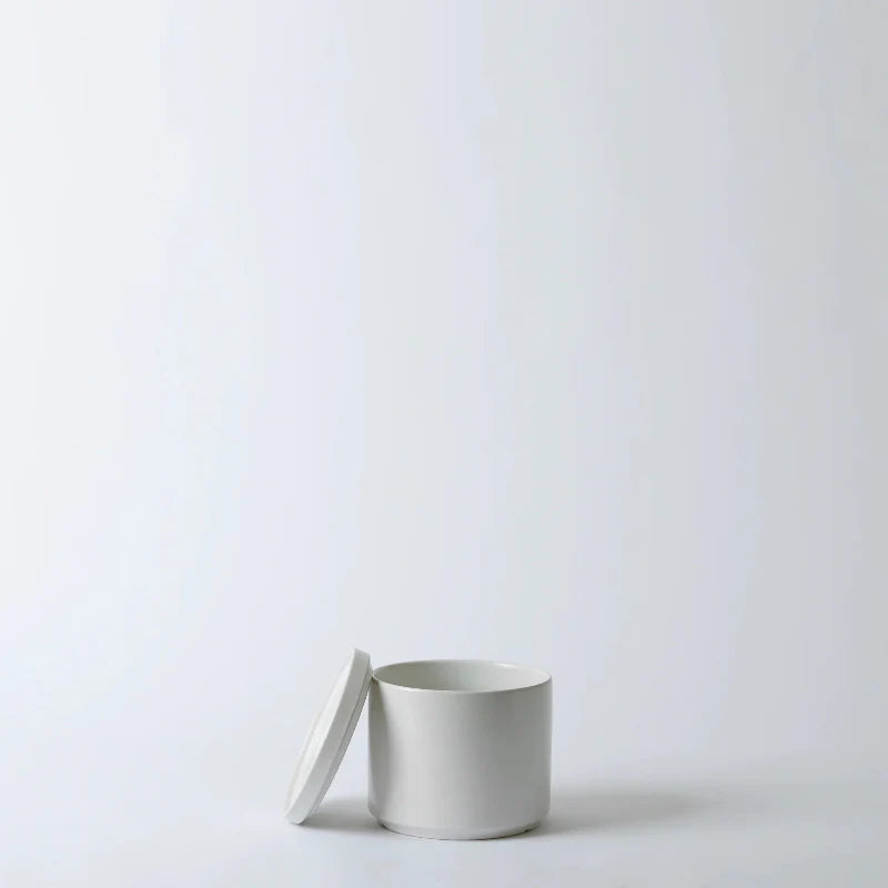 Solid Goods - Ceramic Cylinder with Saucer - Fluent Trends