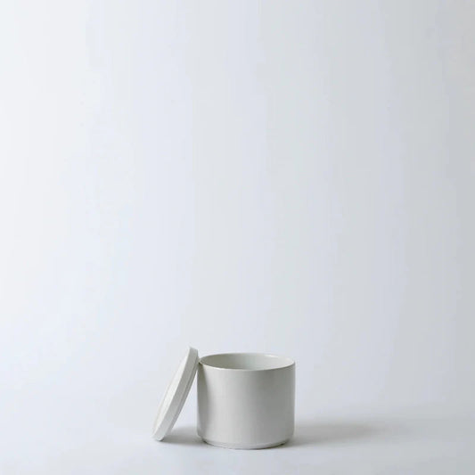 Solid Goods - Ceramic Cylinder with Saucer - Fluent Trends