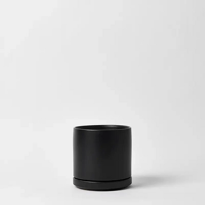 Solid Goods - Ceramic Cylinder with Saucer - Fluent Trends