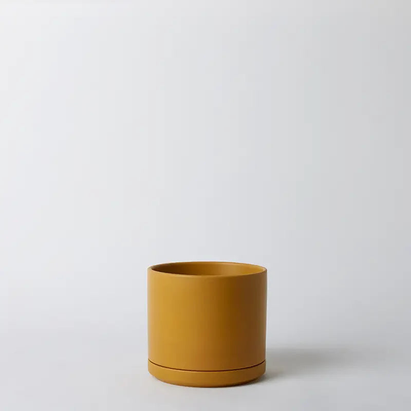 Solid Goods - Ceramic Cylinder with Saucer - Fluent Trends