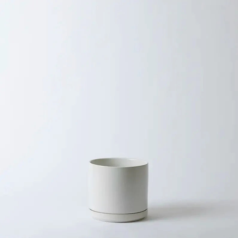 Solid Goods - Ceramic Cylinder with Saucer - Fluent Trends