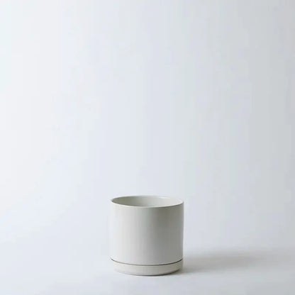 Solid Goods - Ceramic Cylinder with Saucer - Fluent Trends