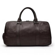 The Endre Weekender | Black Pebbled Leather Weekender - Fluent Trends