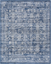 Michie Dark Blue Area Rug - Fluent Trends Area Rugs