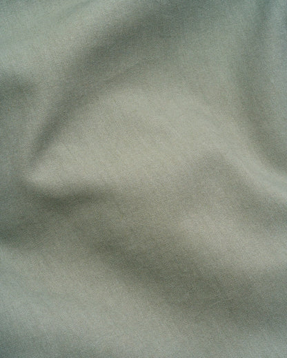 Signature Milk Fibre Sheet Set in Highlands Green fabric texture close up soft weave detail