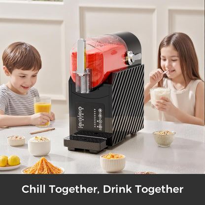 Slushie Machine for Home, Frozen Drink Maker with 3 Preset Modes Frozen Juice Slush Milkshake 58018RBM0 Kismile