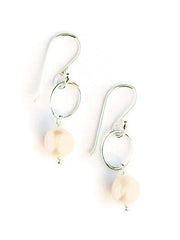 Camila Freshwater Pearl Sterling Earrings - Fluent Trends