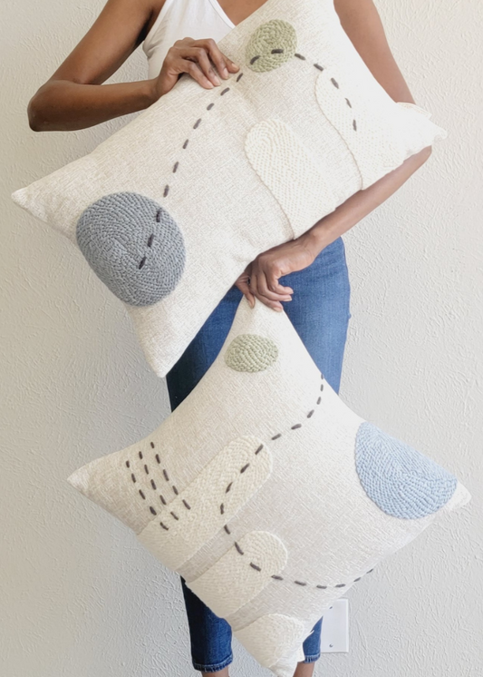 Desert Dusk Throw Pillow Kanju Interiors