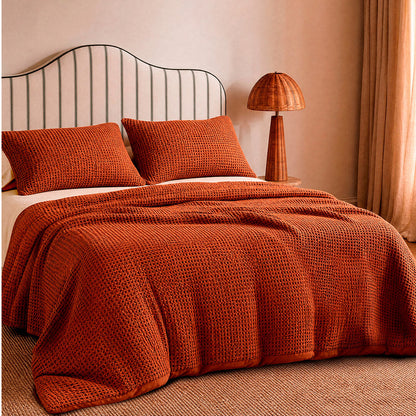 Snug Waffle Comforter