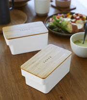 Airtight Food Storage Container - Bamboo Lid - Fluent Trends
