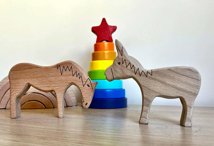 Wooden Farm Animals Set - Fluent Trends