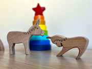 Wooden Farm Animals Set - Fluent Trends